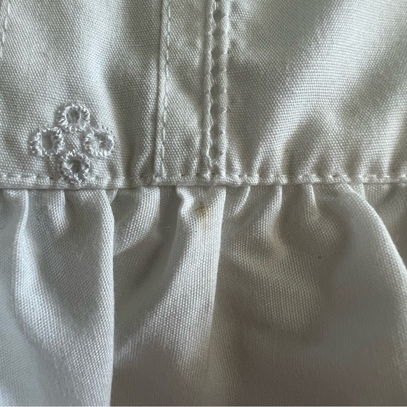 Vintage Betsey Johnson Runway Tiered Eyelet Cotton Lace Dress - Picture 13 of 17